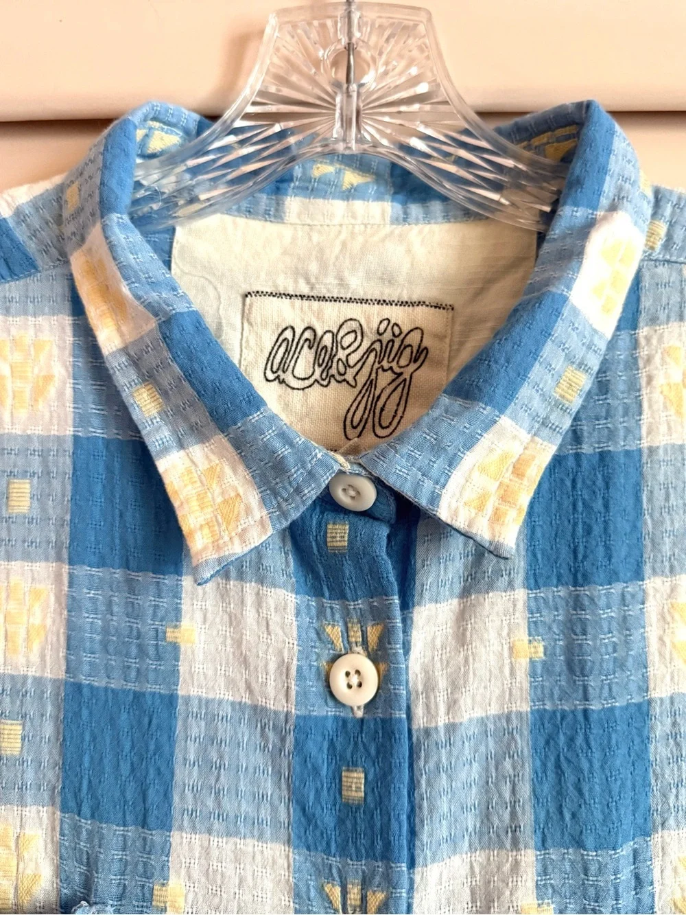 Ace & Jig Alma Shirt tunic in Ferry 2x EUC - Picture 2 of 4